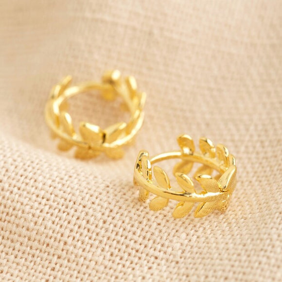 Fern leaf Gold Huggies