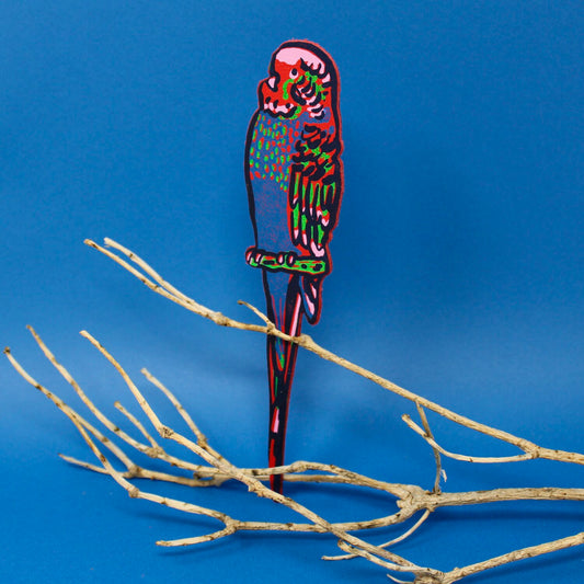 Budgie Book Mark