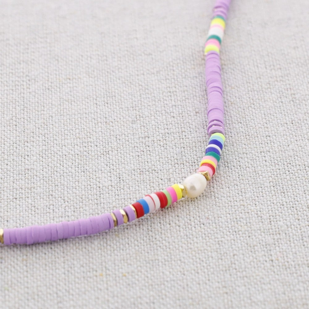 Colliers de perles brillantes