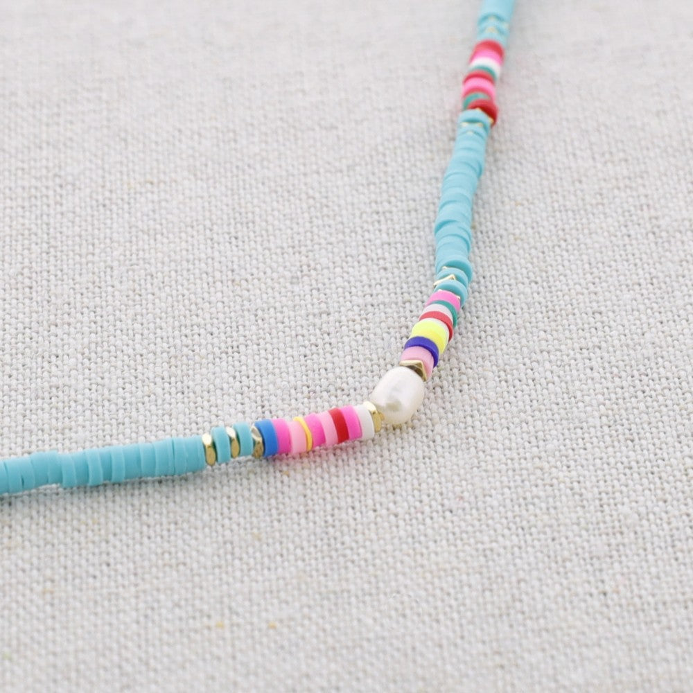 Colliers de perles brillantes