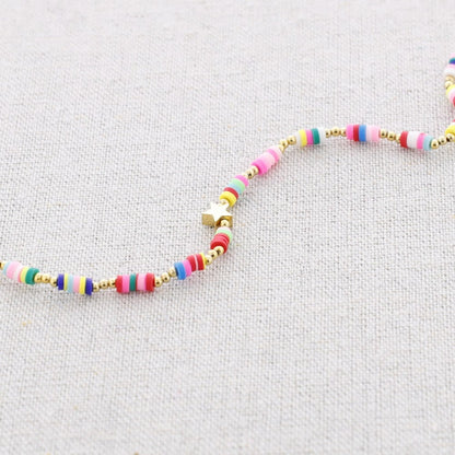 Bright bead kids necklace Necklace