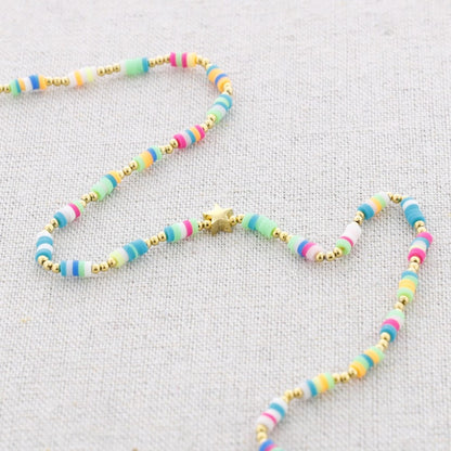 Bright bead kids necklace Necklace