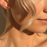 Feather Studs - Gold