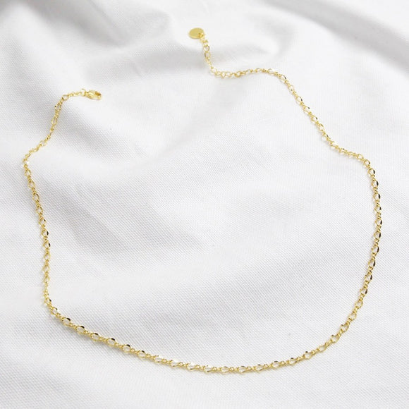 Infinity Chain necklace - Gold