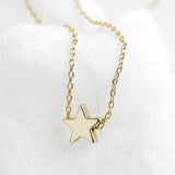 Small Star Necklace - Gold