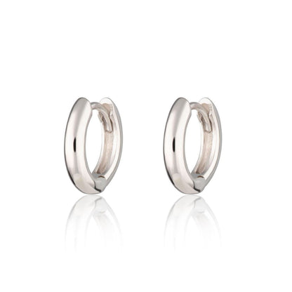 Huggie Hoops - Silver