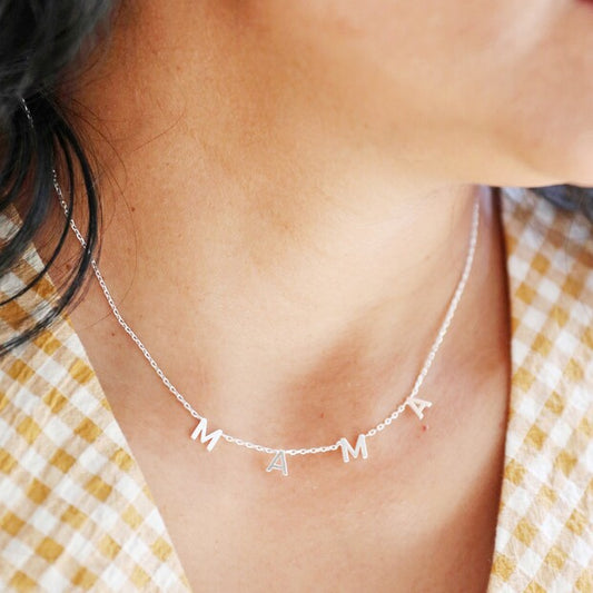 MAMA Necklace - Silver