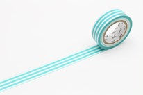 Blue Stripe Washi Tape