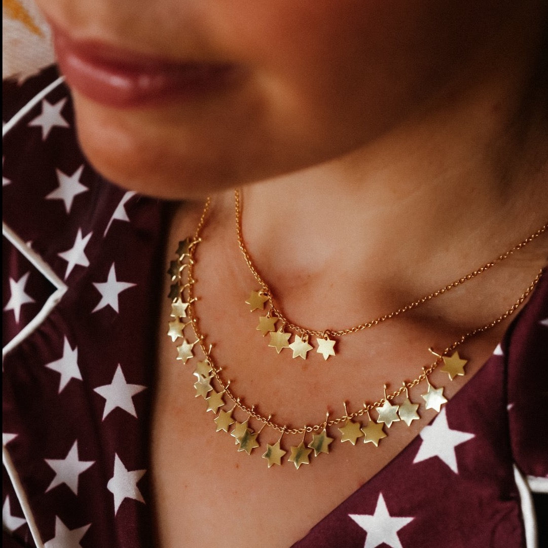 Multi Star necklace